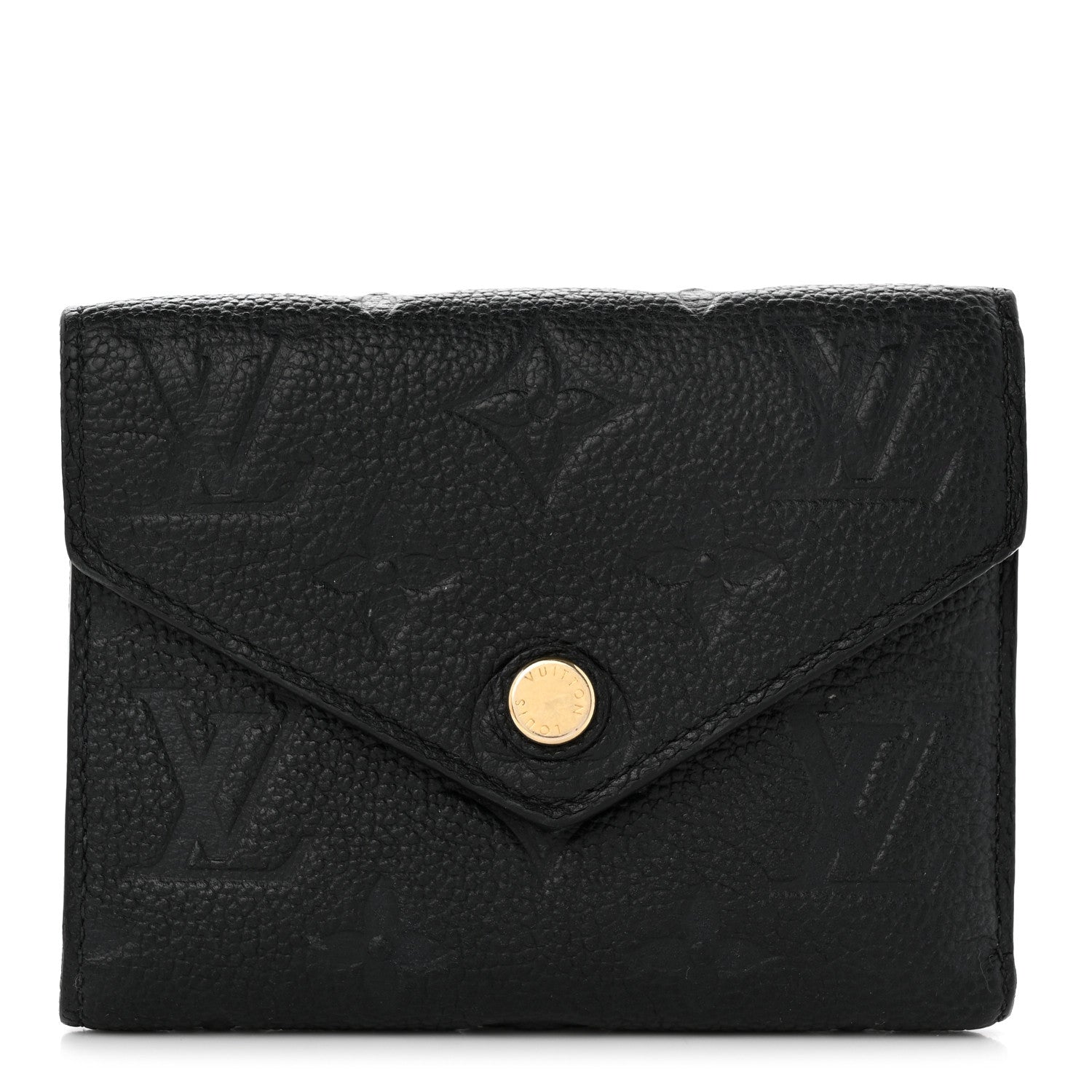 Louis Vuitton Empreinte Victorine Wallet Black 1 of 10