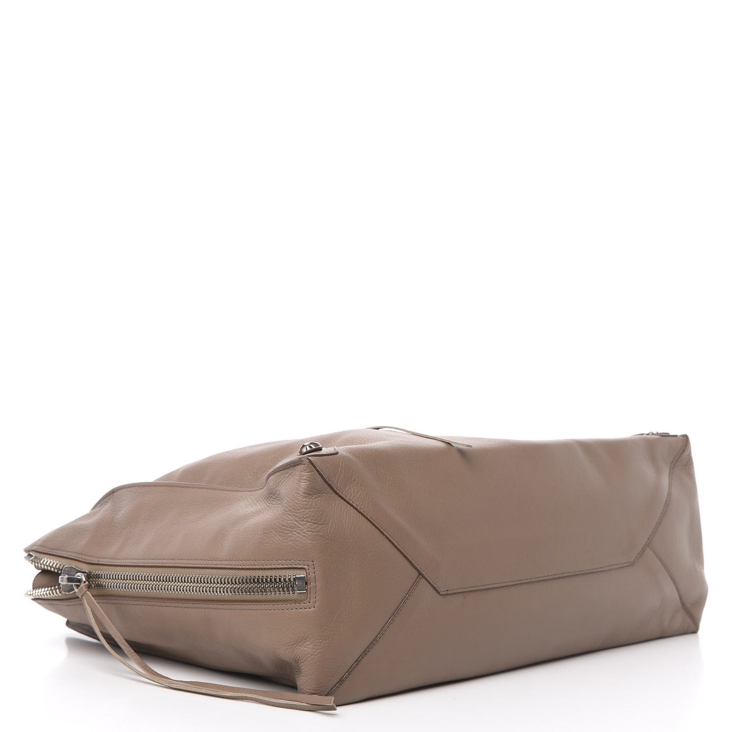 Veau Papier A4 Zip Around Tote Sable
