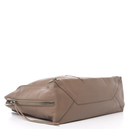Balenciaga Veau Papier A4 Zip Around Tote Sable 4 of 13