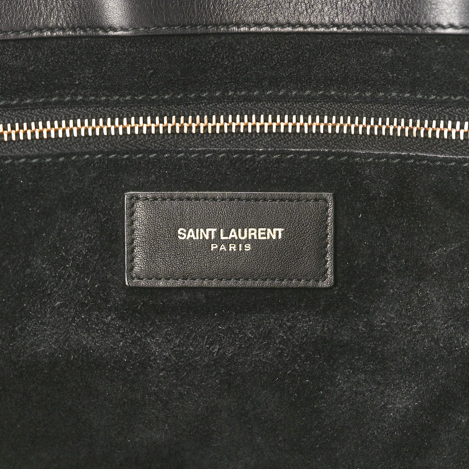 Saint Laurent Calfskin Large Sac de Jour Carryall Black 7 of 16