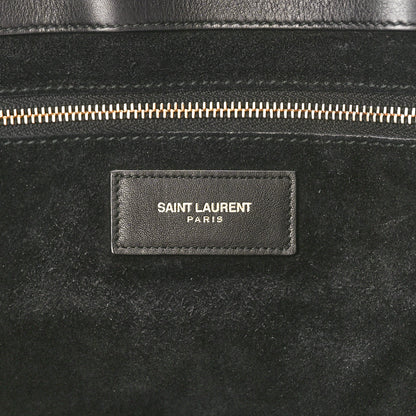Saint Laurent Calfskin Large Sac de Jour Carryall Black 7 of 16