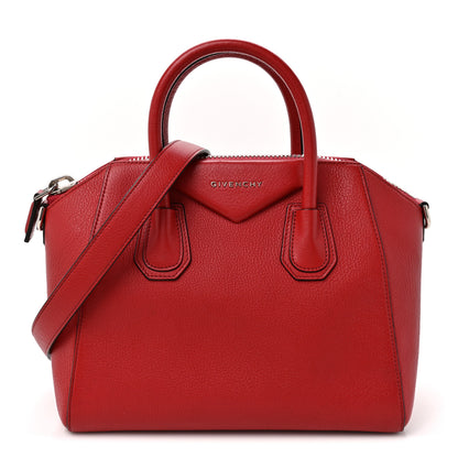 Givenchy Sugar Goatskin Small Antigona Vermillon 1 of 13