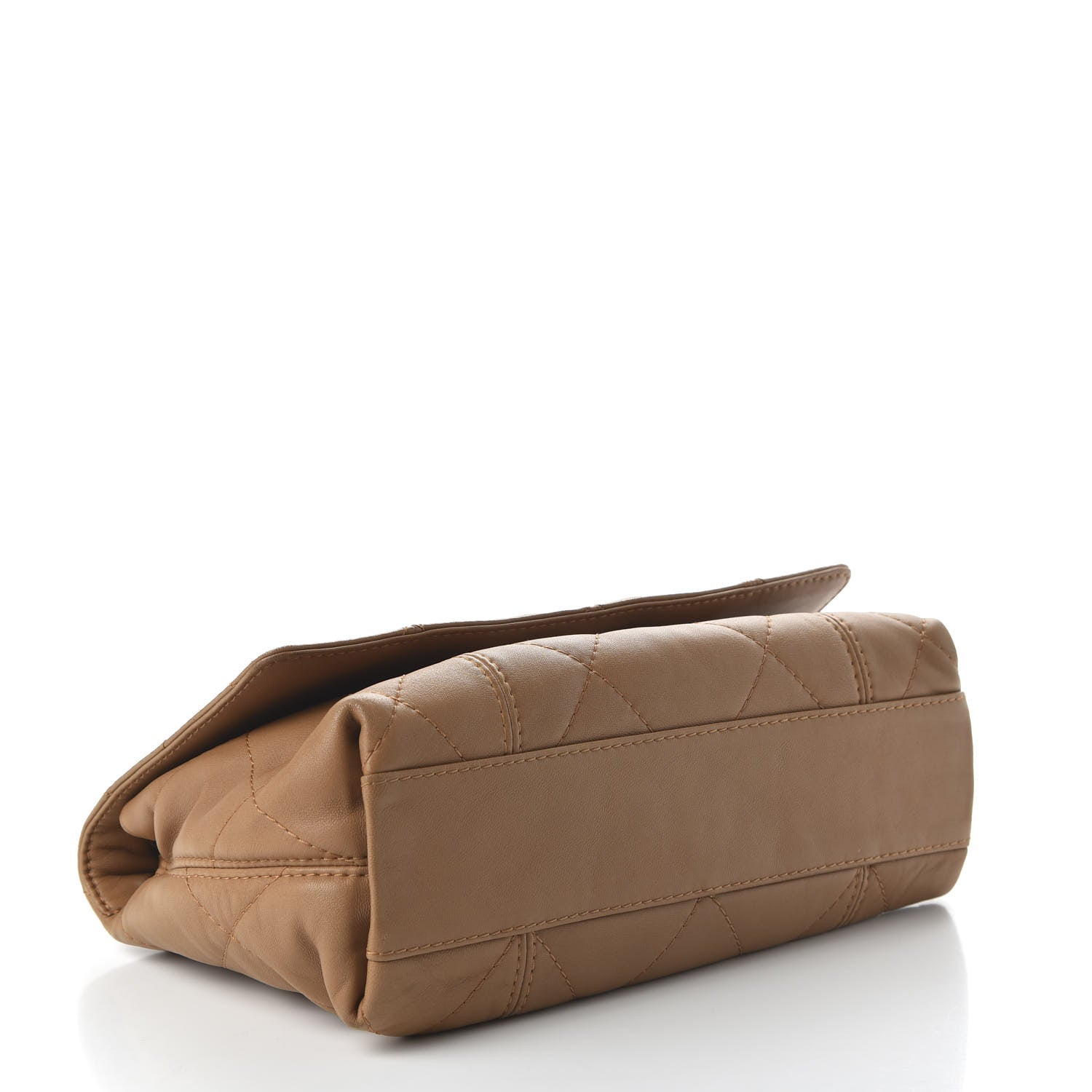 Chanel Lambskin Quilted Large Soft Touch Flap Beige 4 of 10