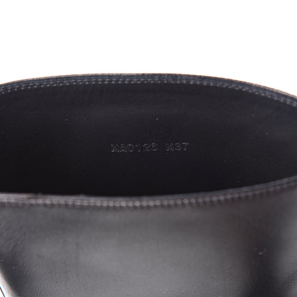 Louis Vuitton Calfskin Overdrive Flat Half Boots 37 Black 8 of 8