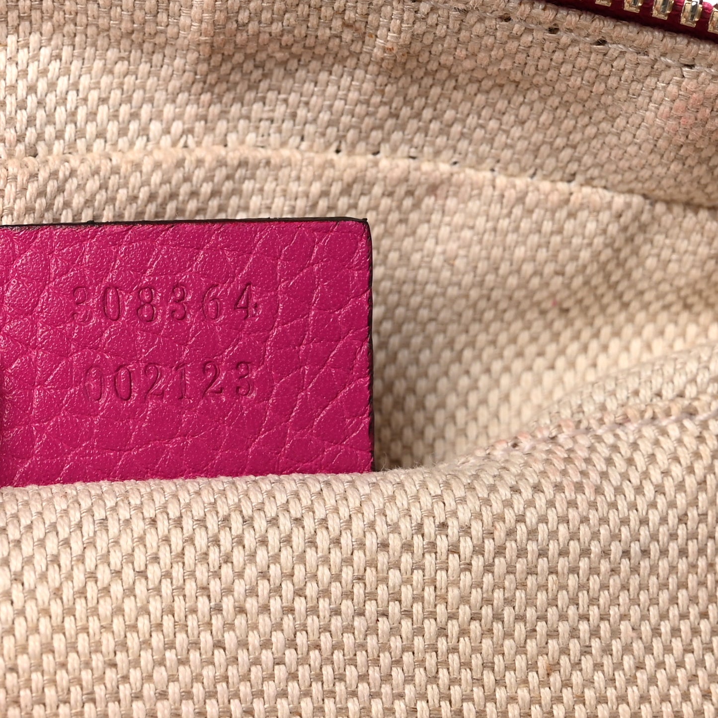 Cellarius Calfskin Small Soho Disco Bag Bright Bouganville