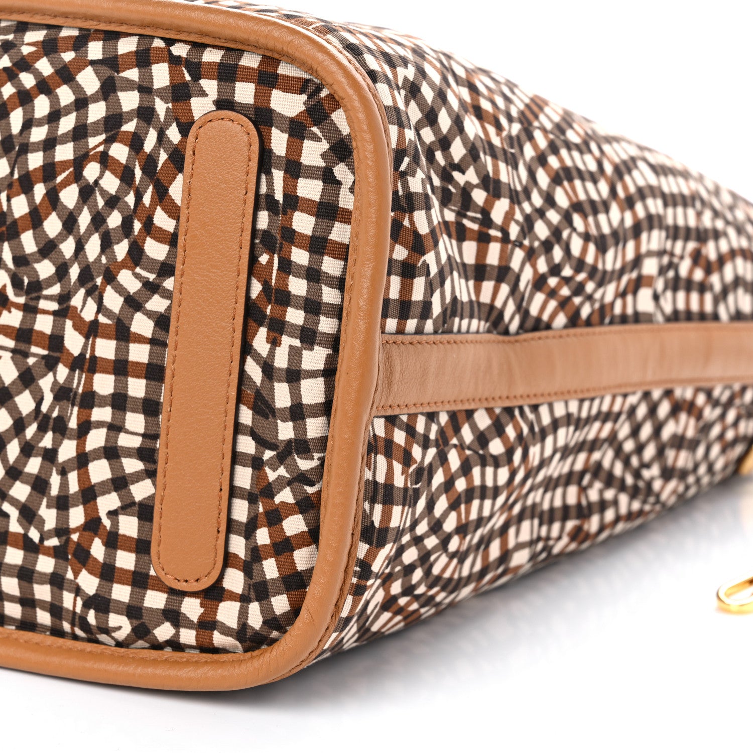 MCM Visetos Medium Liz Reversible Shopper Tote Cognac 14 of 14