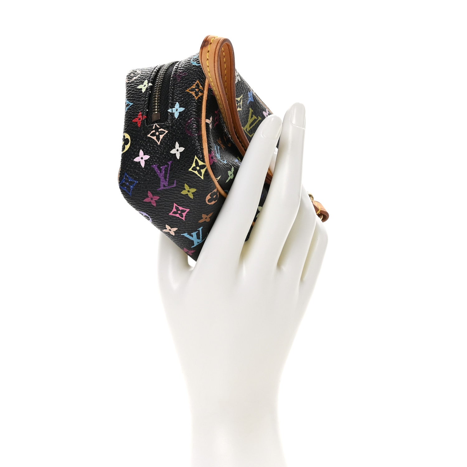 Louis Vuitton Monogram Multicolor Trousse Wapity Black 2 of 7