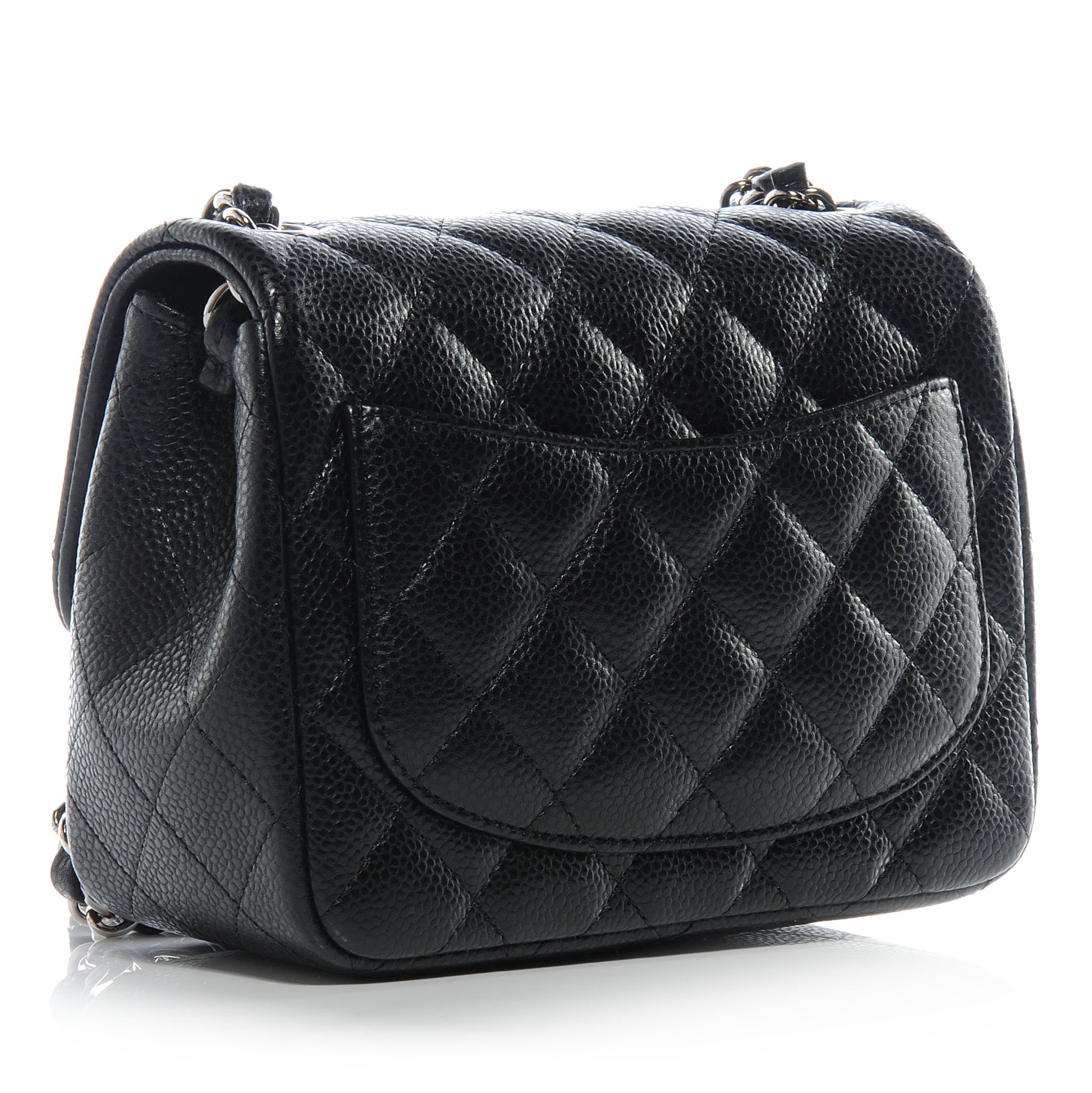 Chanel Caviar Quilted Mini Square Flap Black 3 of 8
