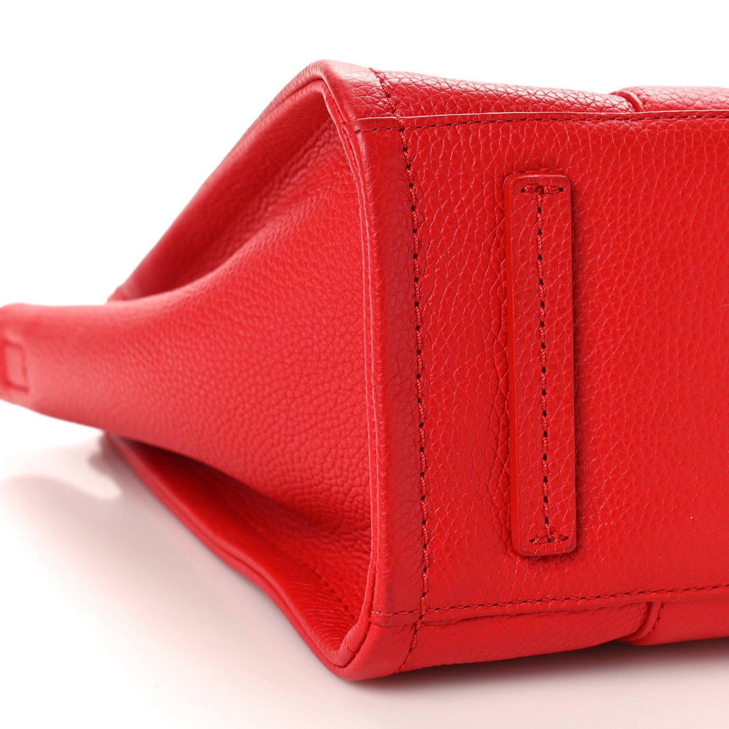 Marc Jacobs Grained Calfskin Medium The Tote Bag True Red 7 of 11