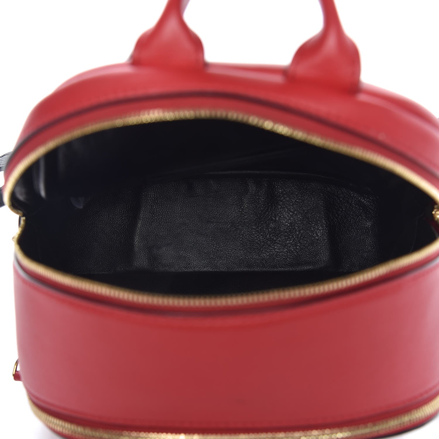 MCM Calfskin Mini Duchess Polke Studs Backpack Red 5 of 18