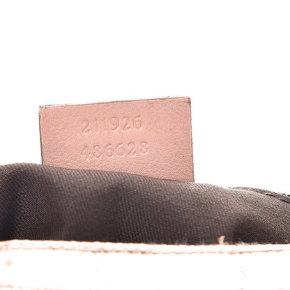 Gucci Crystal Monogram Web Hobo Blush 7 of 7