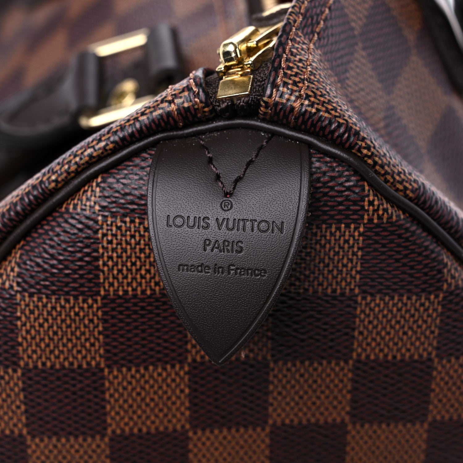 Louis Vuitton Damier Ebene Speedy 25 6 of 6