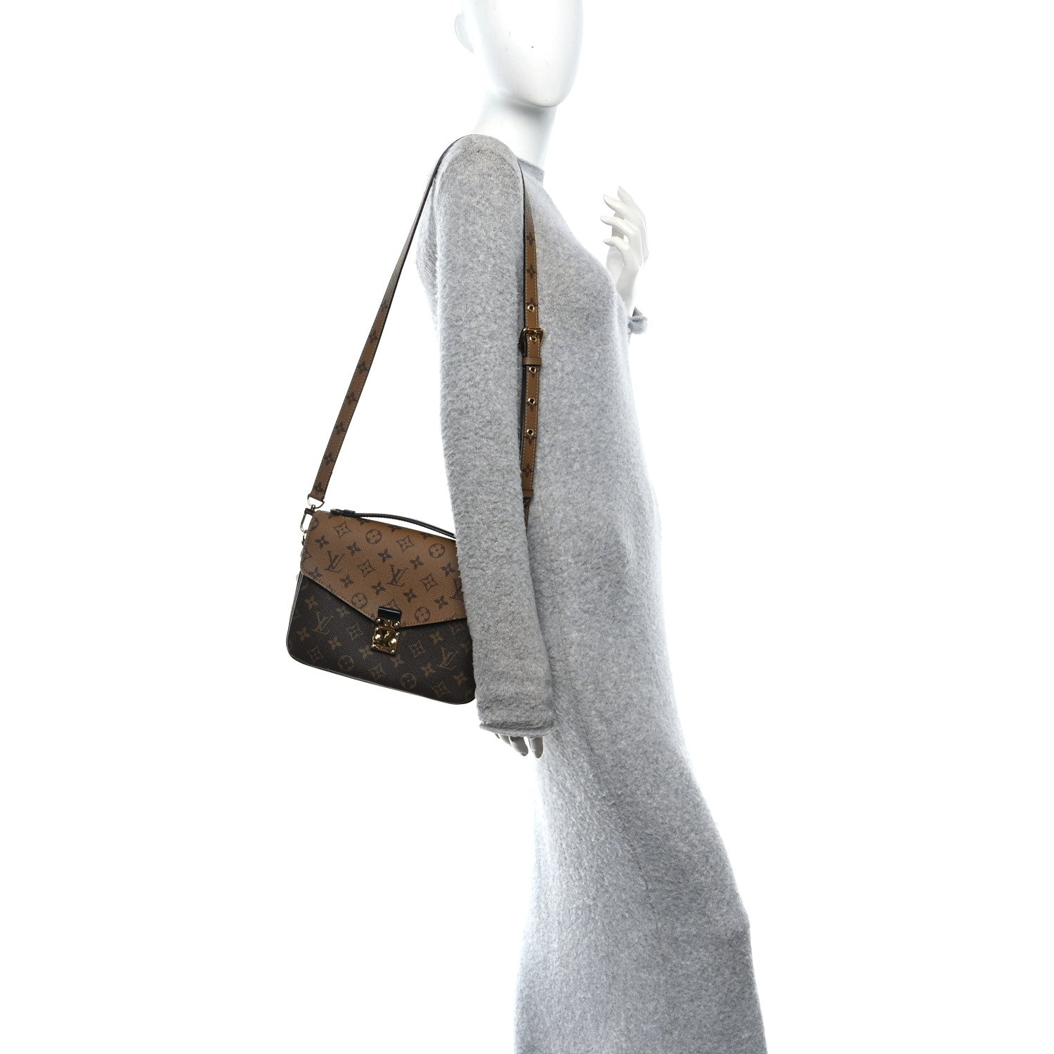Louis Vuitton Reverse Monogram Pochette Metis 2 of 12