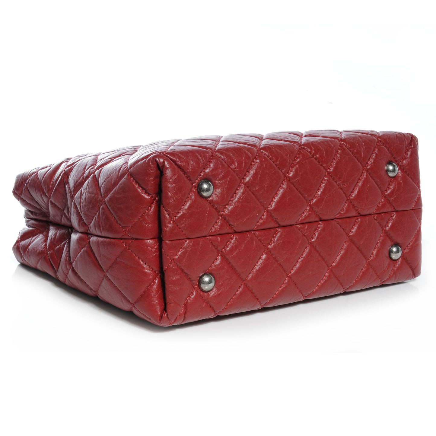 Aged Calfskin Reissue 2.55 Tote Red