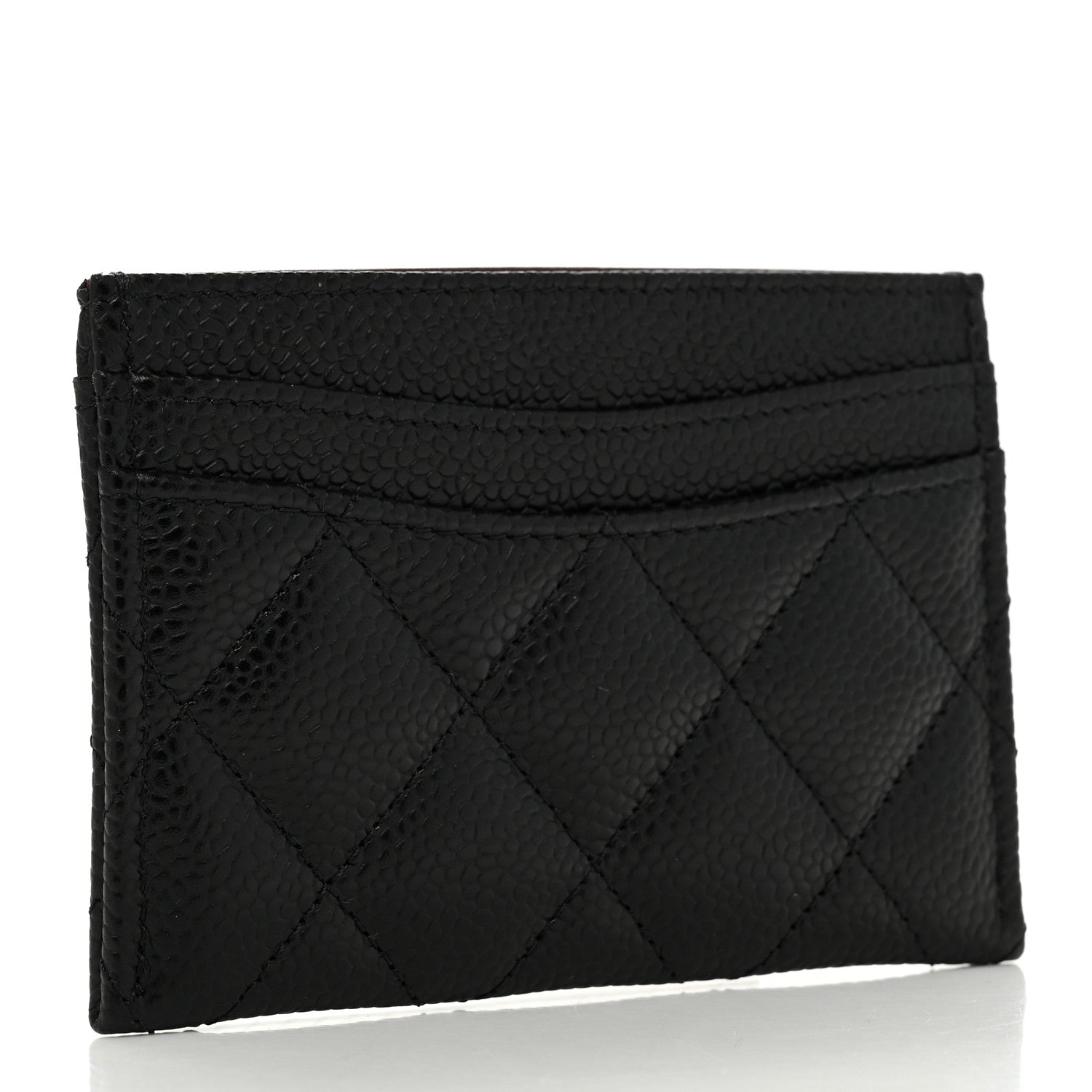 Chanel Caviar Quilted Card Holder Black 3 of 8