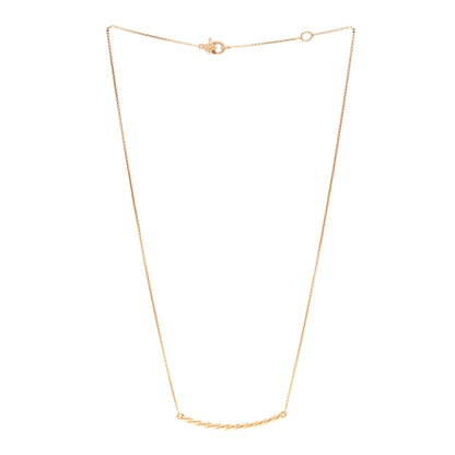 David Yurman 18K Yellow Gold Petite Station Pendant Necklace 3 of 4
