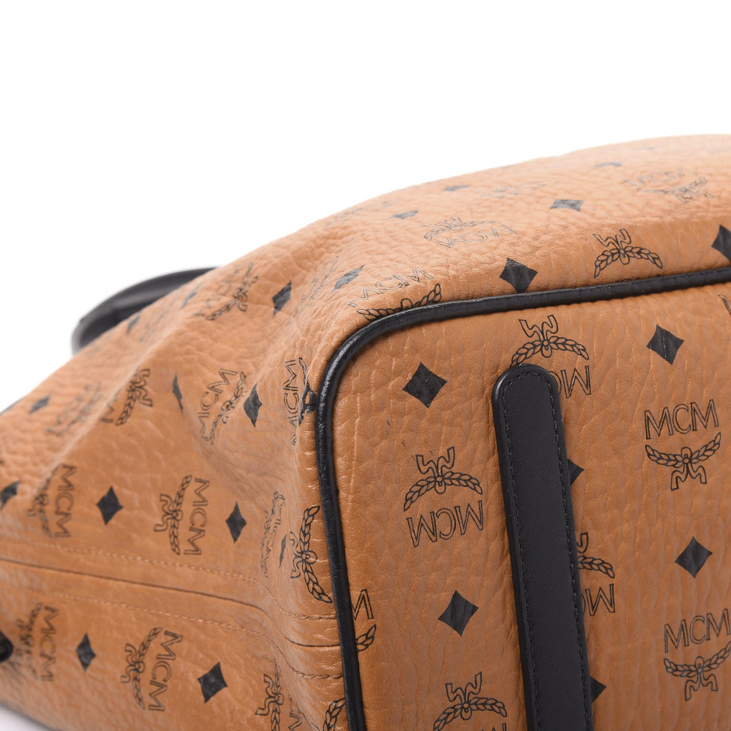 Visetos Medium Project Reversible Shopper Tote Cognac