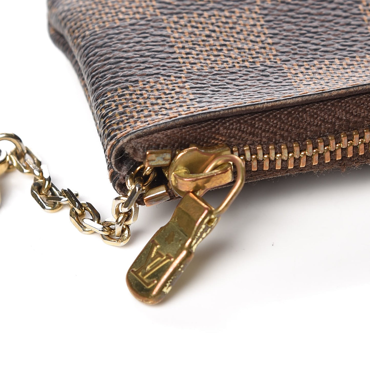 Damier Ebene Key Pouch