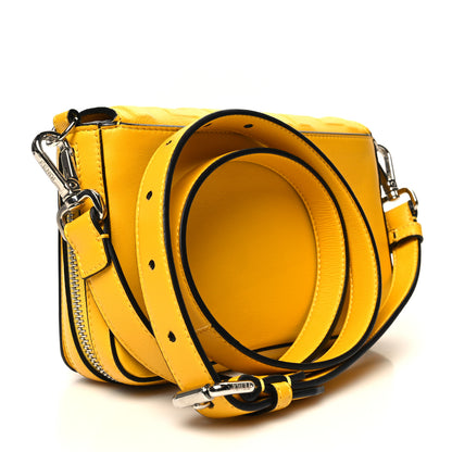 Fendi Nappa FF 1974 Embossed Mini Expandable Flap Bag Mimosa 3 of 10