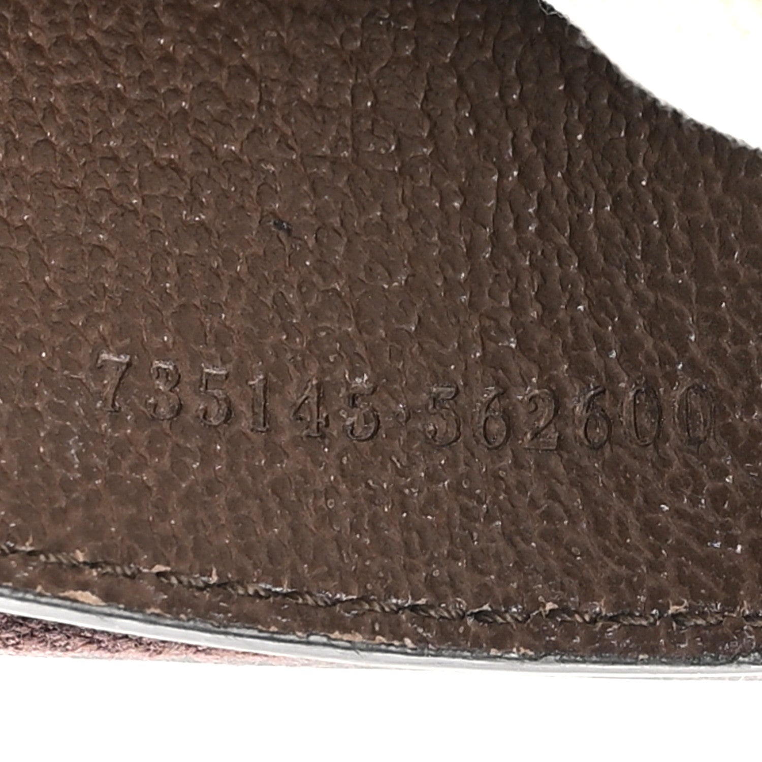 Gucci GG Supreme Monogram Textured Dollar Calfskin Small Ophidia Hobo Beige Ebony New Acero 7 of 10