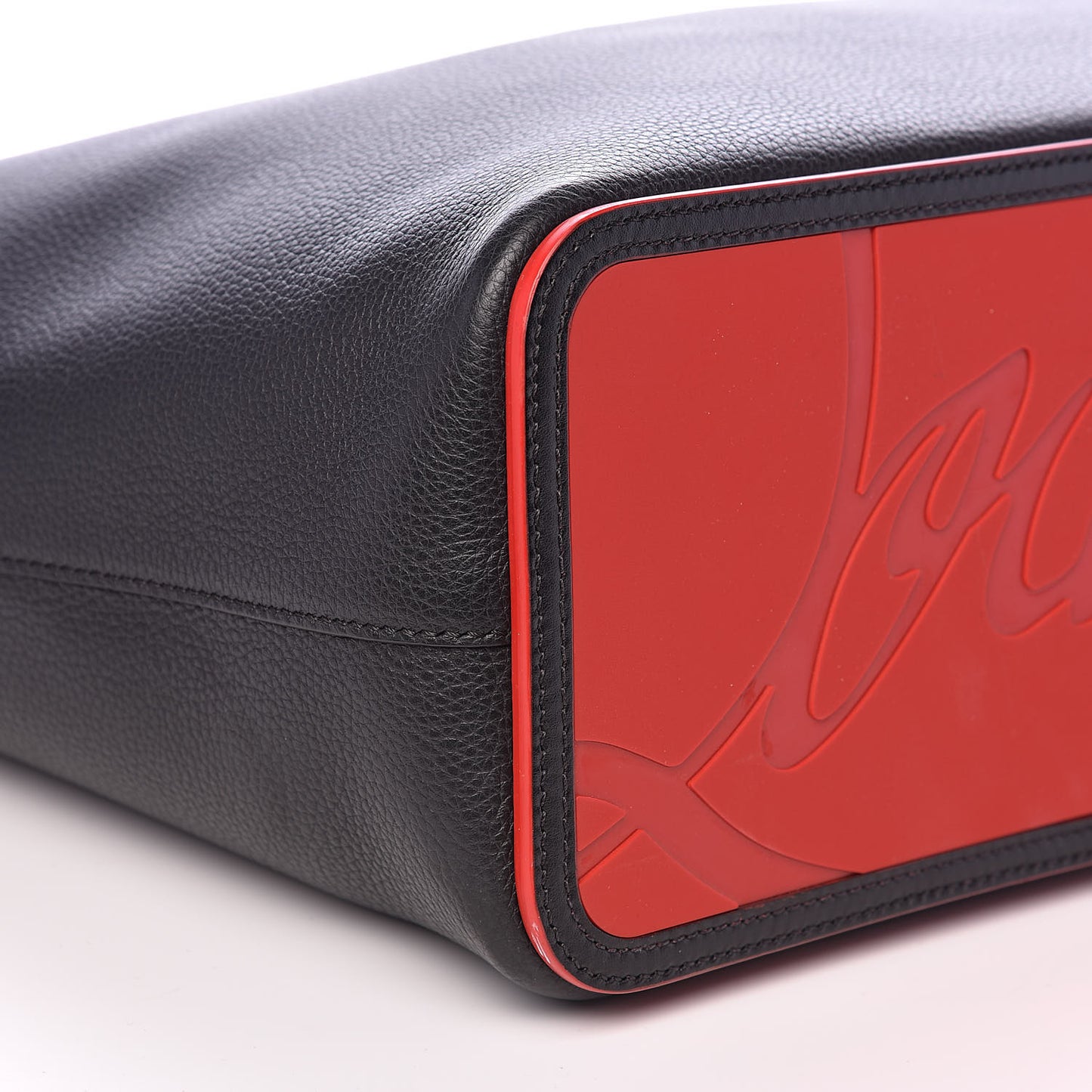 Calfskin Spikes East West Cabata Tote Black