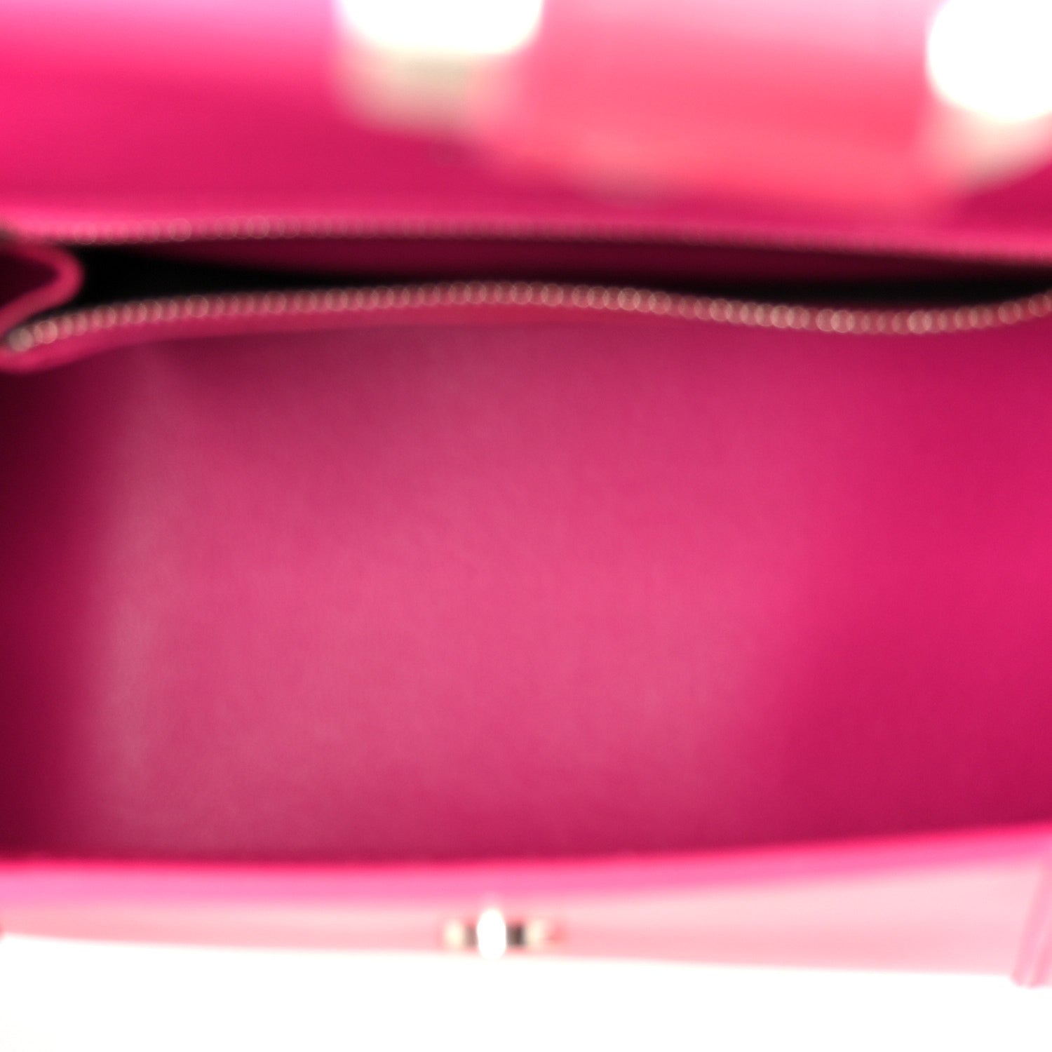 Balenciaga Shiny Box Calfskin Small Hourglass Top Handle Bag Acid Fuchsia 5 of 10