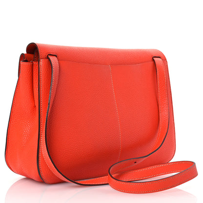 Hermes Taurillon Clemence Halzan 31 GM 3 of 14