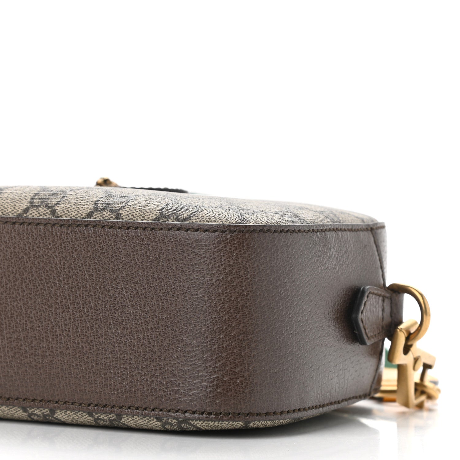Gucci GG Supreme Monogram Web Neo Vintage Shoulder Bag Beige New Acero Crop 10 of 10