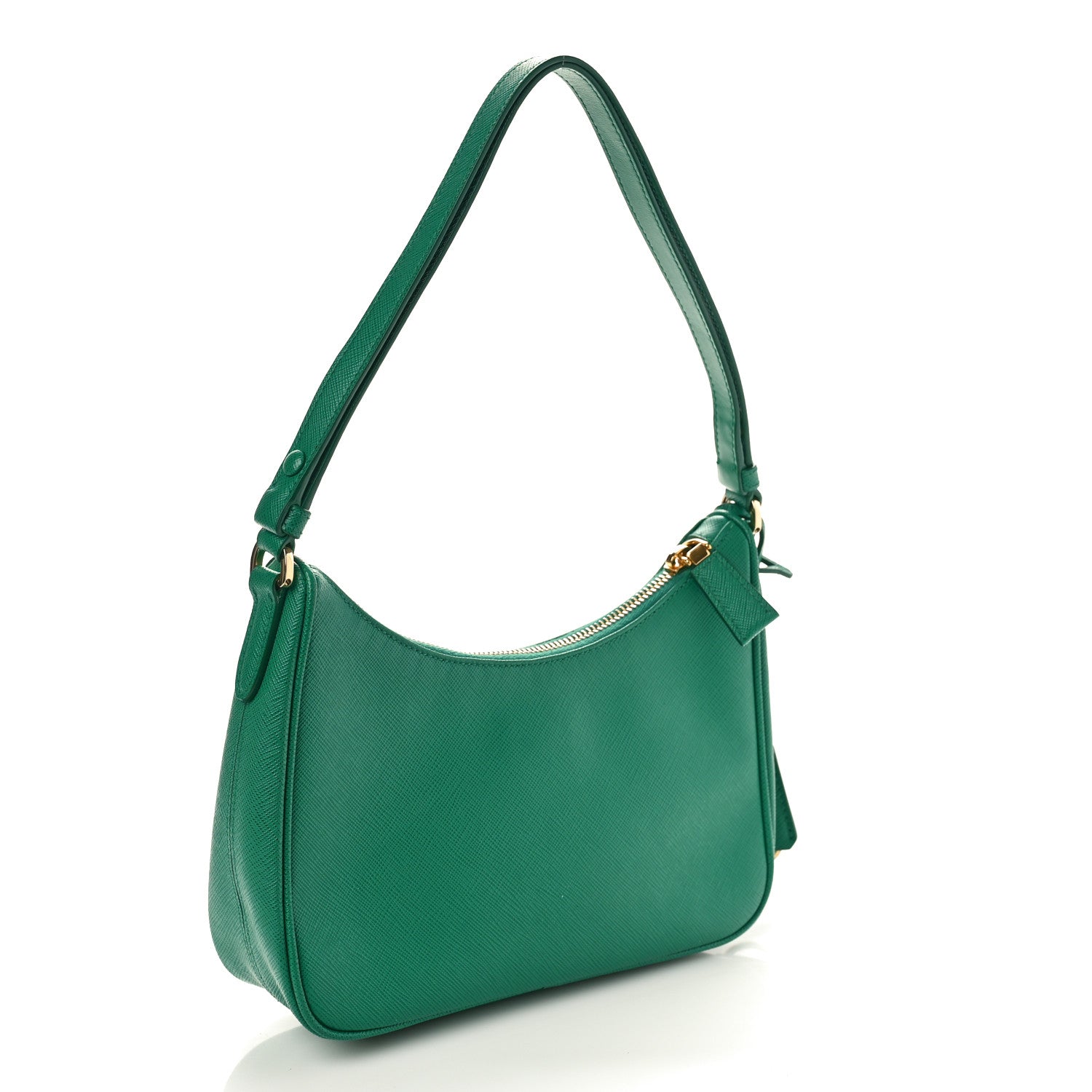 Prada Saffiano Lux Mini Re-Edition Shoulder Bag Mango 2 of 8