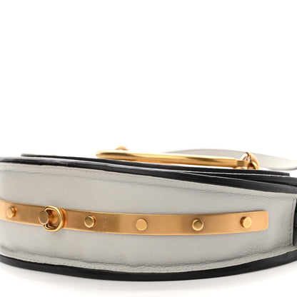 Chloe Calfskin Small Nile Bracelet Minaudiere Bag Airy Grey 10 of 10