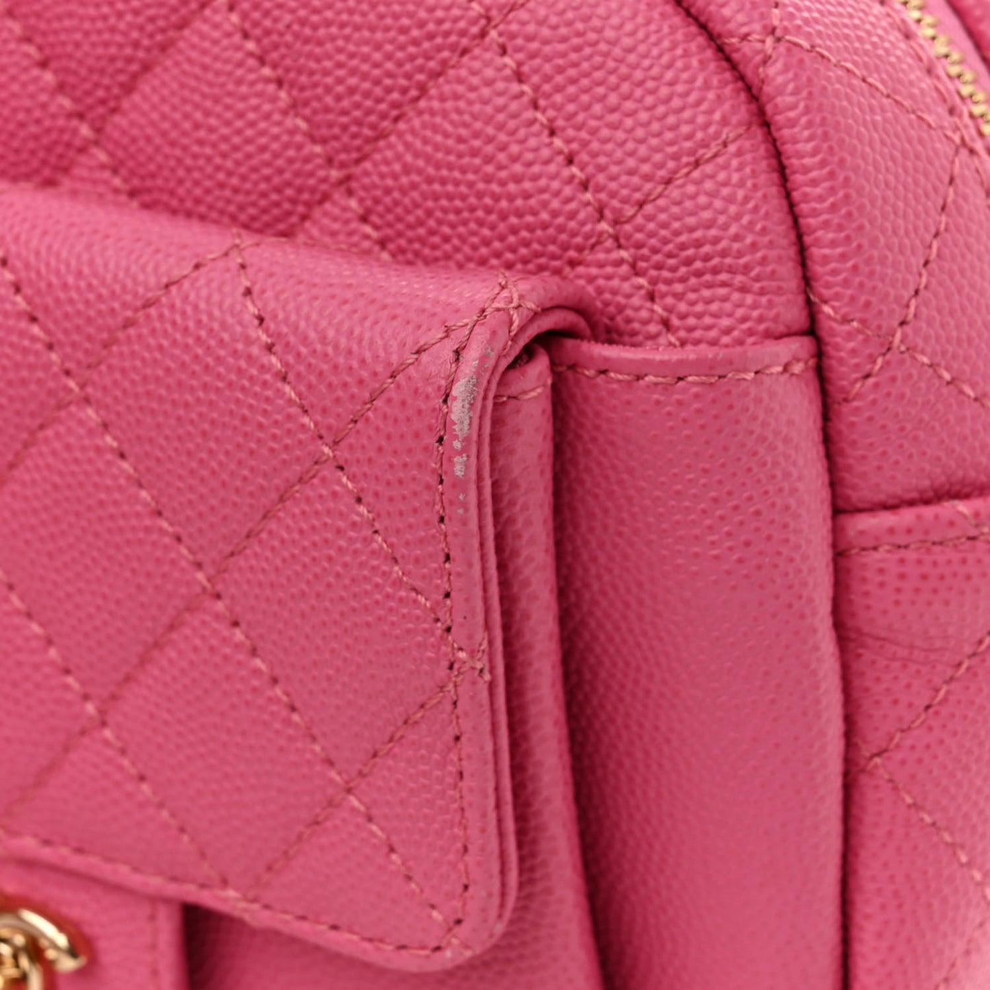 Caviar Quilted CC Day Camera Case Pink