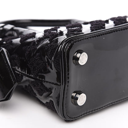 Louis Vuitton Patent Lambskin Fascination Lockit BB Black 6 of 9