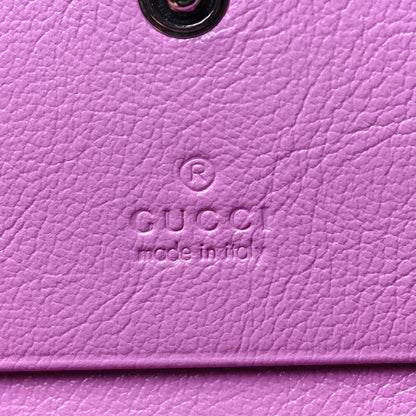 Gucci Monogram Multicolor Matelasse Diagonal GG Marmont Card Case Wallet Green Blue Yellow Candy Mousse 6 of 8