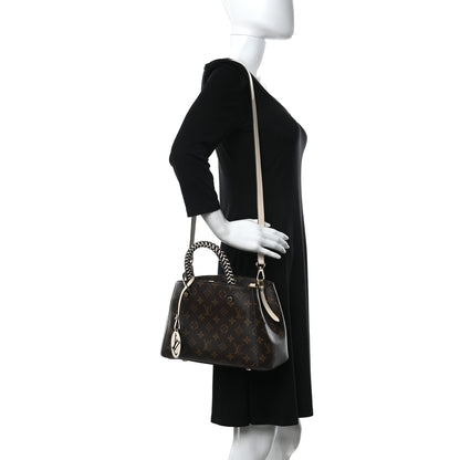 Louis Vuitton Monogram Braided Montaigne BB Creme Beige 2 of 8