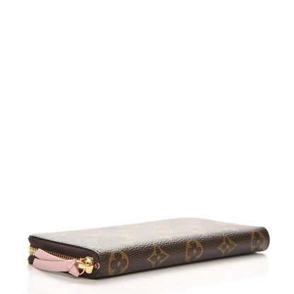 Louis Vuitton Monogram Clemence Wallet Rose Ballerine 4 of 8