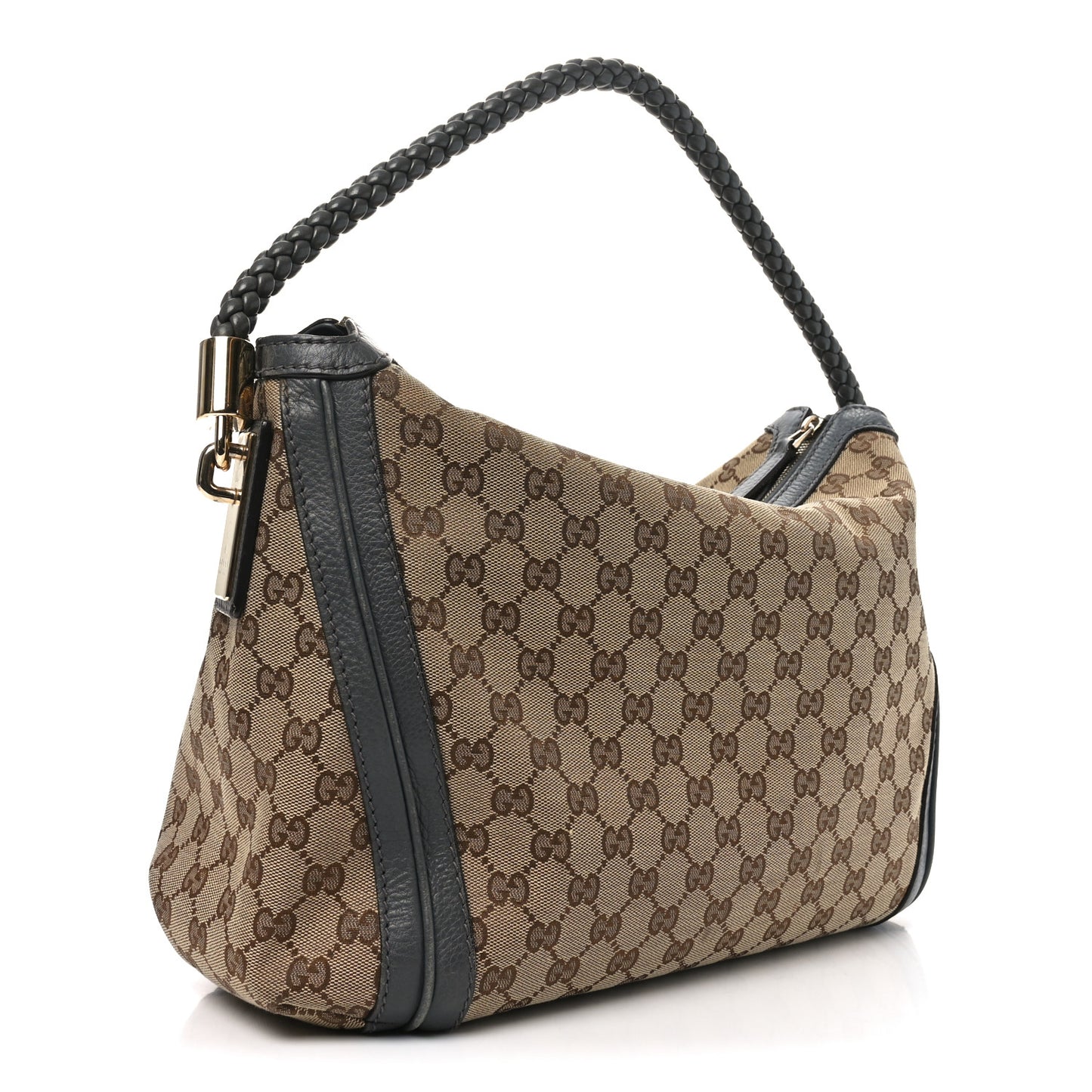 Monogram Medium Bella Hobo Grey