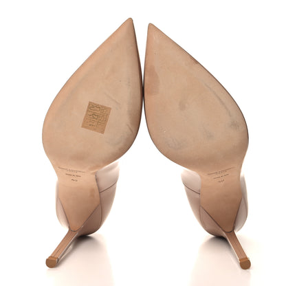Saint Laurent Vernice Patent Anja 105 Pumps 40 Nude 5 of 9