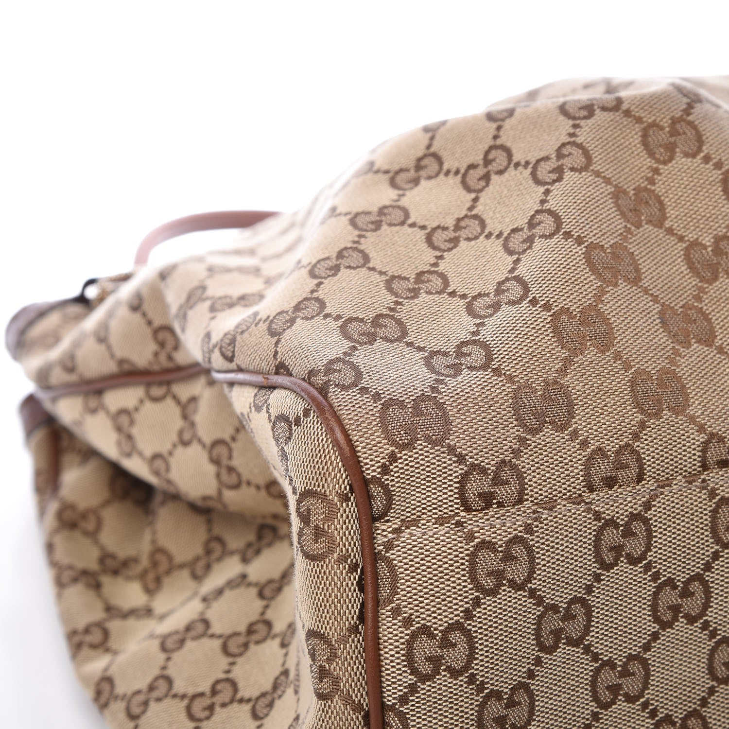 Gucci Monogram Large Sukey Tote Brown 8 of 12