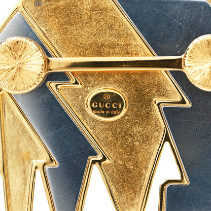 Gucci Crystal Elephant Brooch Green 3 of 3