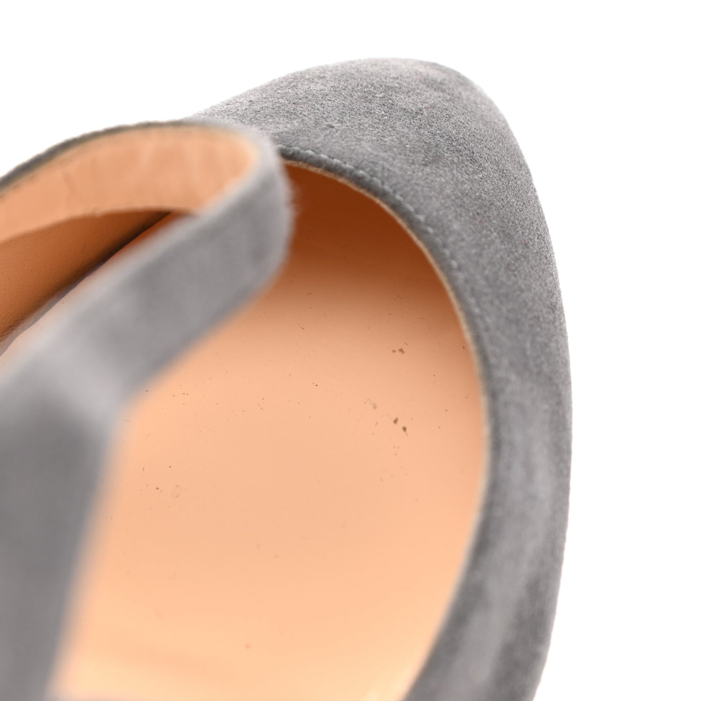 Veau Velours Catchy One 100 Pumps 38 Shadow