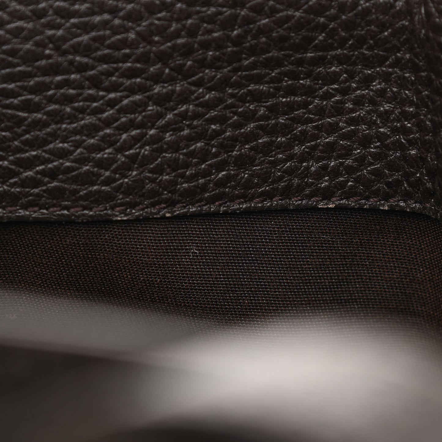 Canvas Britt Tote Dark Brown