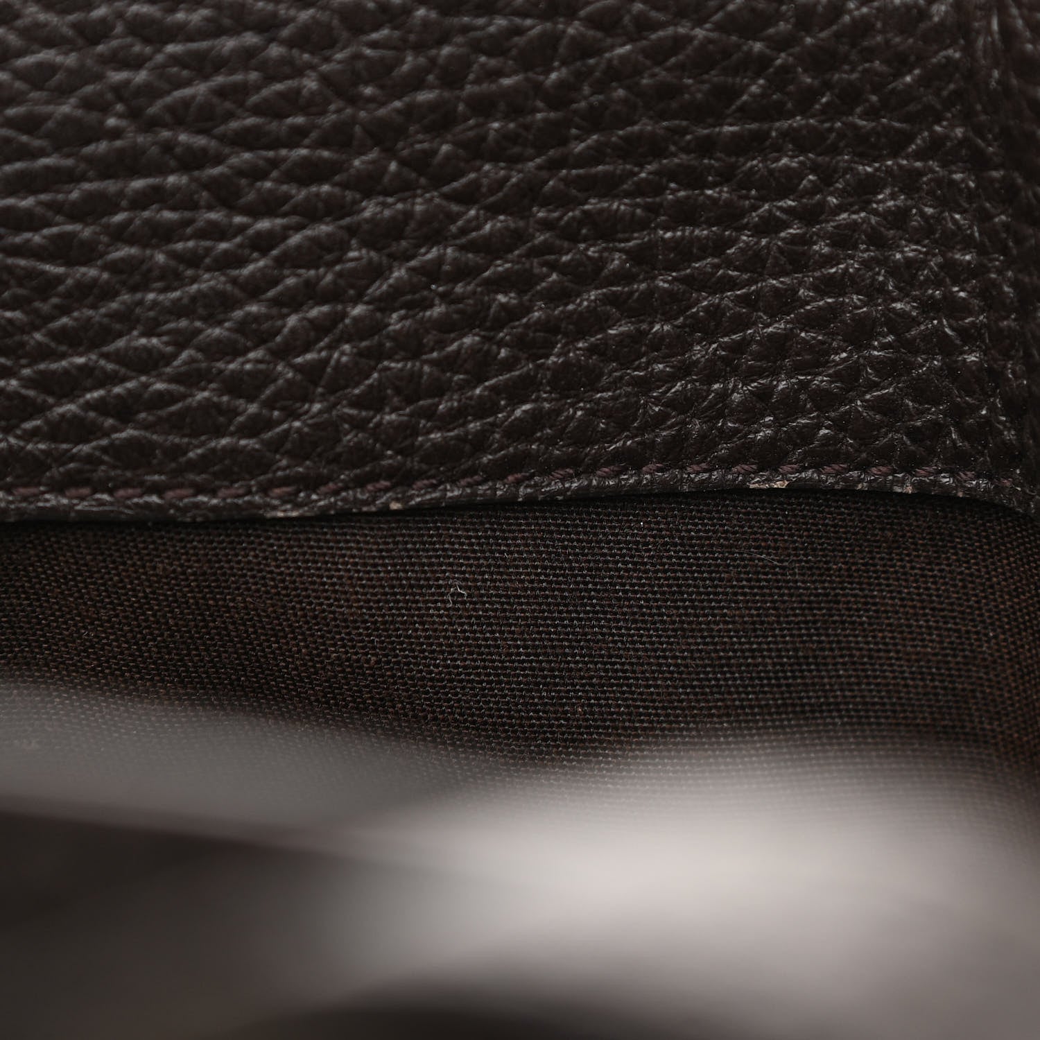 Gucci Canvas Britt Tote Dark Brown 14 of 22