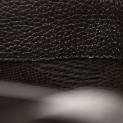 Gucci Canvas Britt Tote Dark Brown 14 of 22