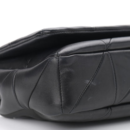 Saint Laurent Lambskin Patchwork Monogram Medium Jamie Black 10 of 13