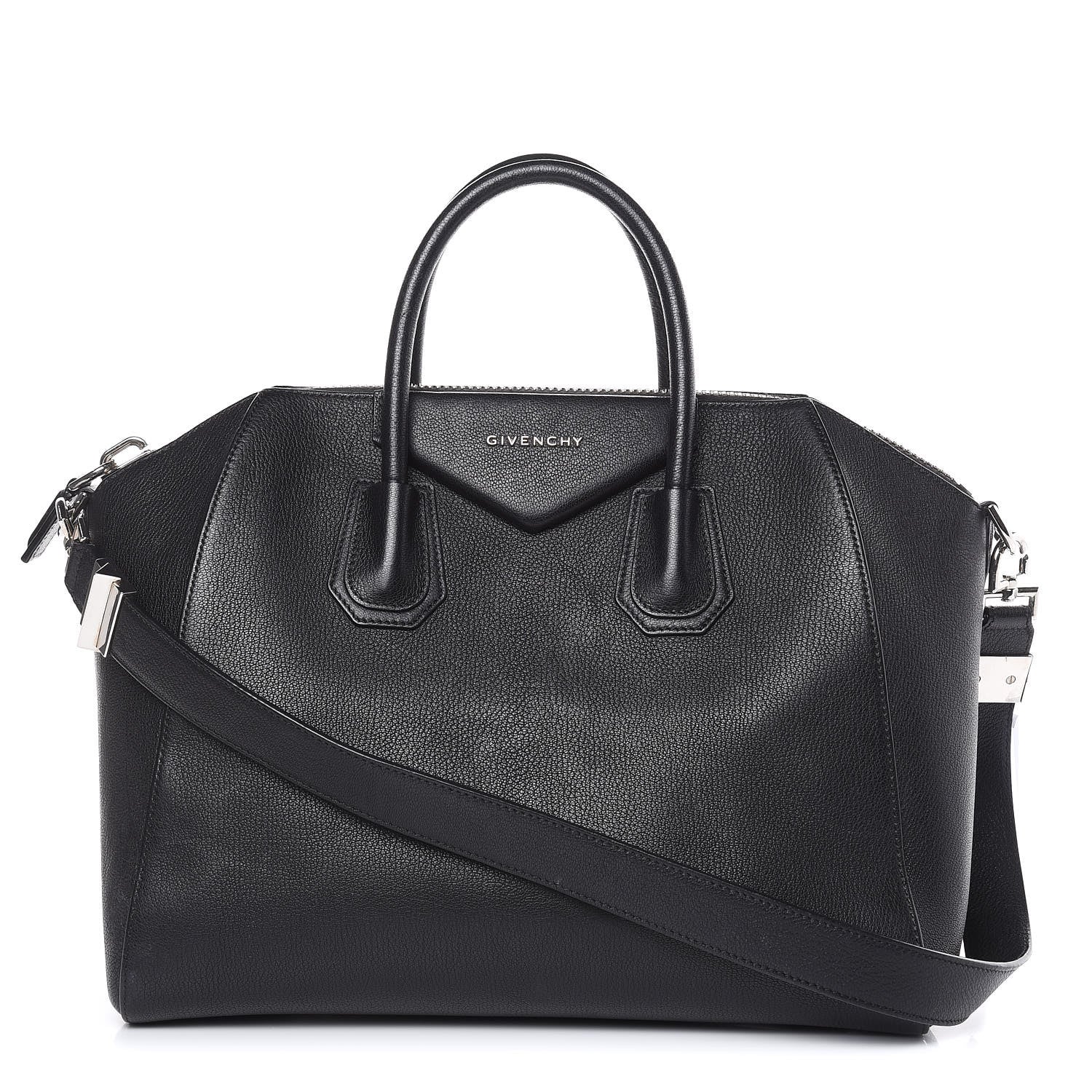 Givenchy Sugar Goatskin Medium Antigona Black 1 of 18