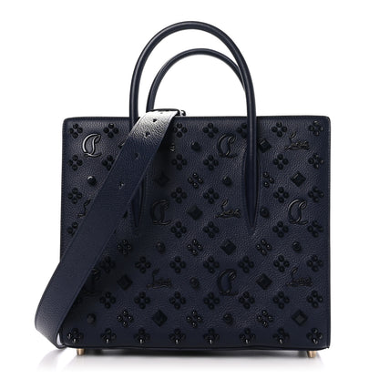 Christian Louboutin Calfskin Empire Loubinthesky Medium Paloma Ink 1 of 9