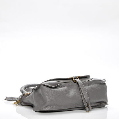 Chloe Calfskin Medium Marcie Satchel Cashmere Grey 4 of 9