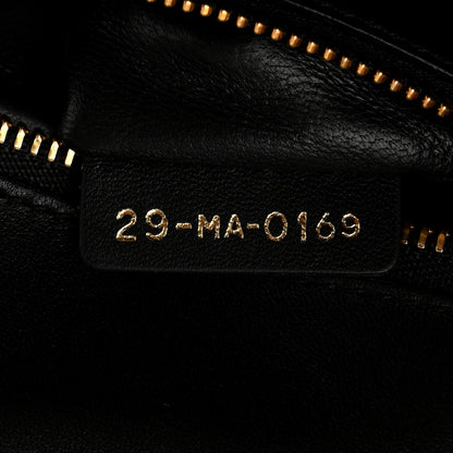 Christian Dior Smooth Calfskin 30 Montaigne Flap Bag Black 7 of 10
