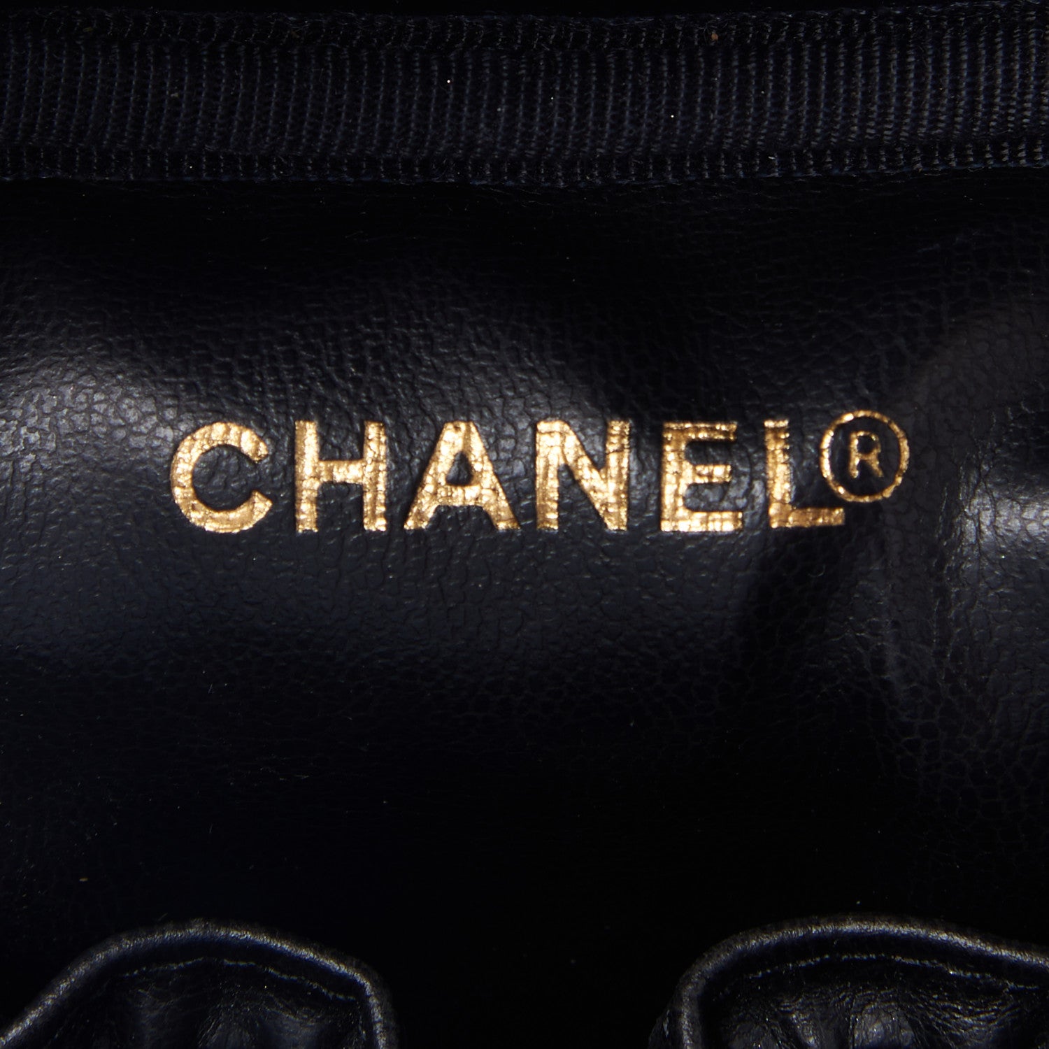 Chanel Caviar Vanity Cosmetic Case Black 7 of 8