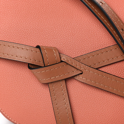 Loewe Calfskin Small Gate Crossbody Bag Tulip Tan 8 of 8